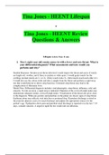 Tina Jones | HEENT Lifespan & HEENT Review Questions| ( LATTEST PACK) 