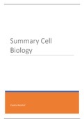 Summary Cell Biology LLLS332VN