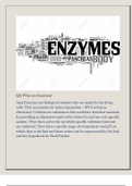 Enzymes QnA