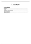 ICT-module deel 1 samenvatting&colon; Pati&euml;ntenzorg