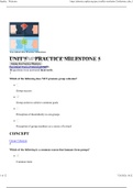 BUSI 341 Conflict_Resolution_Milestone_5_Practice_Test_2020 | UNIT 5 — PRACTICE MILESTONE 5_A Grade