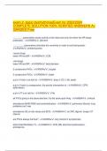 exam 2- basic dysrhythmiasExam for 2023&sol;2024 COMPLETE SOLUTION 100&percnt; VERIFIED ANSWERS A&plus; GRADED Free