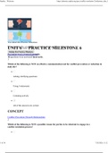 BUSI 341 Conflict_Resolution_Milestone_6_Practice_Test_2020 | BUSI341 UNIT 6 — PRACTICE MILESTONE 6