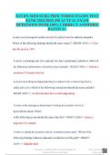 ATI RN MED SURG PROCTORED EXAMS TEST BANK 2024&sol;2025&vert; 450 ACTUAL EXAM QUESTIONS WITH 100&percnt; CORRECT ANSWERS&vert; RATED A&plus;