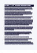 AAMS - Chp 5 Taxation of Investments&period;