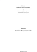 Motivation&colon;  A leadership concept on management