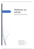 Reflectie en Ethiek praktijkleren 4 Normatieve professionalisering&period; HBO-V &lpar;TBS&rpar;