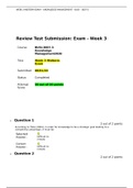 BUSI 3007-3 Week 3 Midterm Exam (Aug 2020)