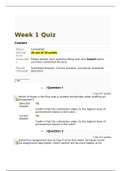 NURS 6002 Week 1 Quiz - Walden's Student Readiness Orientation