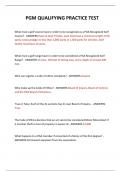  PGM QUALIFYING PRACTICE TEST QUESTIONS AND ANSWERS 2024