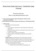 NR 566 Week 6 Study Guide {2020} / NR566 Exam 6 Study Guide {2020} – Chamberlain College of Nursing ( Download 100% Verified  Guide)