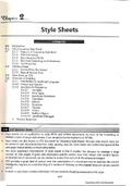 ch-2 style sheets full notes. explained in detail.