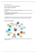 Samenvatting Introductie Capaciteit & Procesmanagement&comma; Pre-master gezondheidswetenschappen