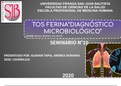 Diagnóstico microbiológico sobre la "Tos Ferina"