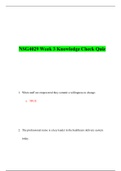 NSG4029 WEEK 3 KNOWLEDGE CHECK QUIZ / NSG 4029 WEEK 3 KNOWLEDGE CHECK QUIZ (LATEST-2021): SOUTH UNIVERSITY |100% CORRECT Q & A, DOWNLOAD TO SECURE HIGHSCORE|