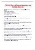 PNR 106 Exam 3 Review Questions and Correct Answers