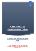 CMY3701 - Assignment 2&comma; Semester 2&colon; 2020