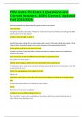 PSU Astro 7N Exam 1 Questions and Correct Answers&comma; 100&percnt; Correct&comma; Updated Fall 2024&sol;2025&period;