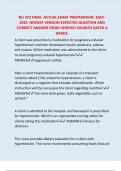 NU 372 FINAL  ACTUAL EXAM  PREPARATION  2024 -2025  NEWEST VERSION EXPECTED QUESTION AND CORRECT ANSWER FROM VERIFIED SOURCES RATED A GRADE&period;