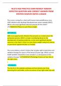 NU272 HESI PRACTICE EXAM NEWEST VERSION EXPECTED QUESTION AND CORRECT ANSWER FROM VERIFIED SOURCES RATED A GRADE&period;