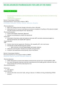 NR566 / NR 566: Advanced Pharmacology for Care of the Family Week 5 Chapter 37 Notes - HIV & AIDS (2020 / 2021) Chamberlain College Of Nursing 