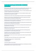 ECON100 Final Exam &vert;&vert; WITH 100&percnt; VERIFIED ANSWERS&excl;&excl;