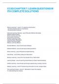 COMMON CORE STUDY GUIDE QUESTIONS WITH COMPLETE SOLUTIONS