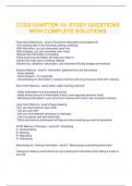 COMMON CORE STUDY GUIDE QUESTIONS WITH COMPLETE SOLUTIONS