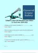 General crane safety Exam Compilation Bulk&period; 