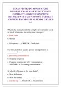 TEXAS PESTICIDE APPLICATORS  GENERAL EXAM 2024 LATEST UPDATE COMPLETE 200 QUESTIONS WITH DETAILED VERIFIED AND 100&percnt; CORRECT  ANSWERS BRAND NEW ALREADY GRADED  A&plus;