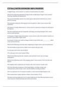 CT Test &vert;&vert; WITH ANSWERS 100&percnt; PASSED&excl;&excl;