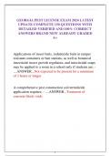 GEORGIA PEST LICENSE EXAM 2024 LATEST  UPDATE COMPLETE 150 QUESTIONS WITH  DETAILED VERIFIED AND 100&percnt; CORRECT  ANSWERS BRAND NEW ALREADY GRADED  A&plus;
