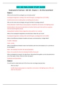 SOC 102 FINAL EXAM AND STUDY GUIDE&lpar;BUNDLE&rpar; &vert; LATEST GUIDES