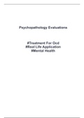  Psychopathology Evaluations