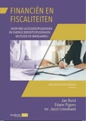 Financi&euml;n en fiscaliteiten &sol; Volledige samenvatting  2025 &sol; Basistheorie Vastgoed &sol; Academie voor vastgoed &sol; SVM NIVO