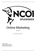 ⚡ Online Marketing moduleopdracht NCOI Cijfer: 7,5 