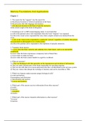 Test Bank -Memory Foundations And Applications &lpar;Download To Score An A&rpar;