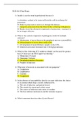 NUR 641 Final Exam questions with all correct answers 