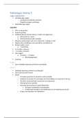 Pathologie thema 5 samenvatting