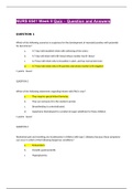 NURS 6541 WEEK 8 QUIZ &ndash; QUESTION WITH ANSWERS