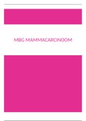 MBG Mammacarcinoom