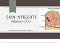 NR 224 Fundamentals Skin Integrity and Wound Care