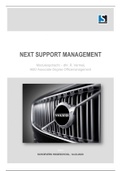 Moduleopdracht Next support management HBO Associate degree Officemanagement Schoevers/NCOI - Incl. Beoordeling en Opdrachtomschrijving | Cijfer 7.5!