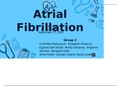 Atrial Fibrilillation Group Presentation(CP02 ADVANCED PATHOPHYSIOLOGY CP02 ADVA)