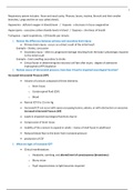 NUR 2063 / NUR2063: Essentials of Pathophysiology Final Exam Review Sheet       A Complete A+