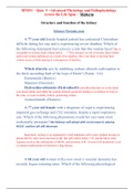 MN551 Quiz 5 Advanced Physiology and Pathophysiology Across the Life Span Midterm Exam&period; Questions and Answers&period; A Graded&period;