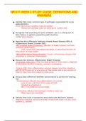 NR 511 WEEK 2 STUDY GUIDE&comma; DEFINITIONS AND ANSWERS&lpar;UPDATE&rpar;