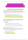 PHILOSOPHY EXAM PHIL 347N FINAL EXAM  Latest Questions & Answers. Answers are highlighted in purple color (GRADED A+)