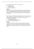 Test Bank Chapter 8- Disorders of Fluid, Electrolyte, and Acid-Base Balance NURS 3365