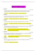 HSCO 506 Exam 1&vert;100&percnt; Correct Answers&comma; A&plus; Grade